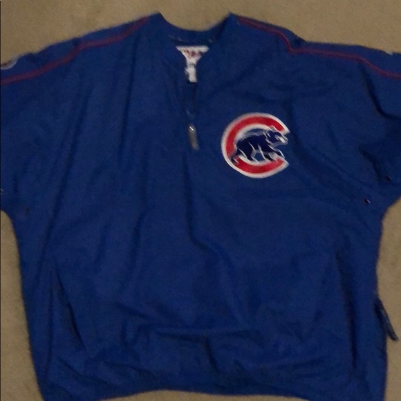 cubs pullover jersey